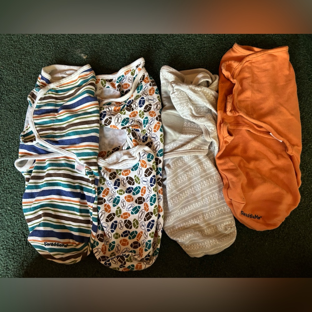 SwaddleMe Multicolor and Orange Sleep Sacks